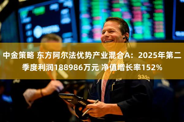 中金策略 东方阿尔法优势产业混合A：2025年第二季度利润188986万元 净值增长率152%